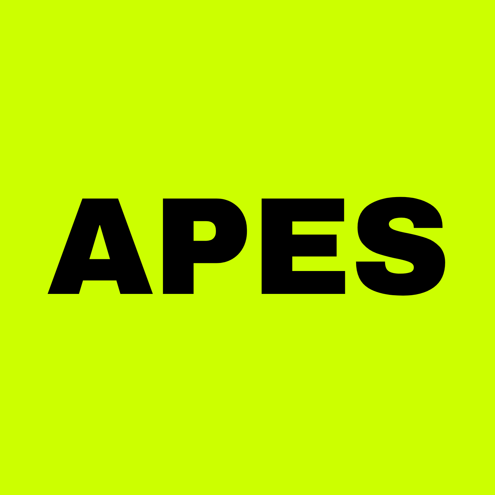 Square Apes X profile picture: APES on a lime square